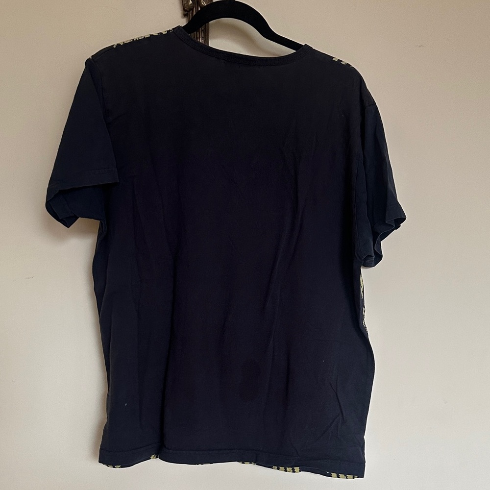 Burberry Navy Cotton T-Shirt - Picture 4 of 4